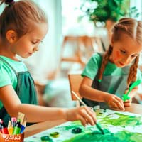 روانشناسی رنگ سبز در کودکان