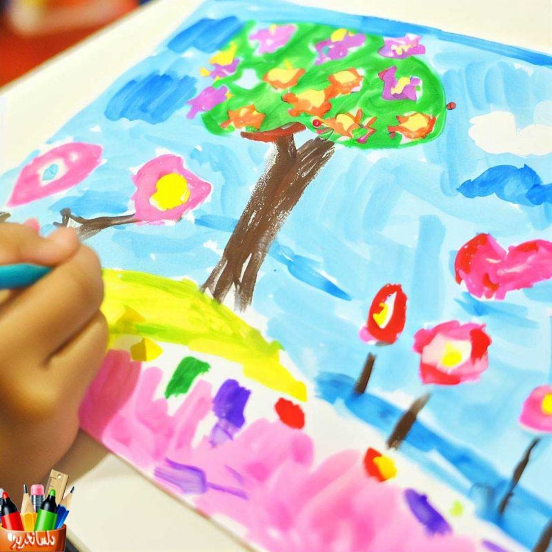 فواید رنگ‌آمیزی و نقاشی از دیدگاه روانشناسی رنگ در کودکان