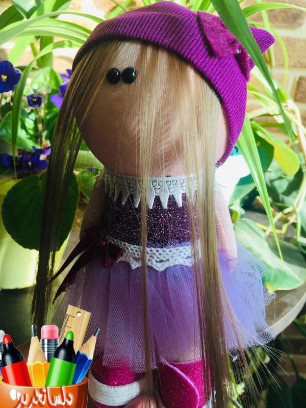 عروسک روسی رنگ بنفش مخصوص دخترای عاشق رنگ بنفش