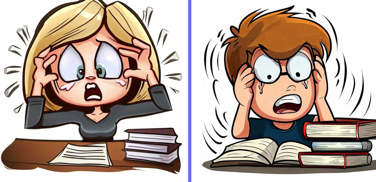 کنترل استرس شب امتحان و مقابله با استرس کنکور