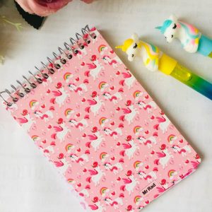 دفترچه یادداشت فانتزی 50 برگ طرح تک شاخ