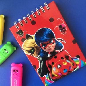 خرید و قیمت دفترچه یادداشت 60 برگ طرح دختر کفشدوزکی جلد سخت با ارسال ارزان طرح بچگانه مناسب دانش آموزان ابتدایی