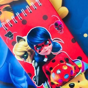 دفترچه یادداشت 60 برگ طرح دختر کفشدوزکی جلد سخت