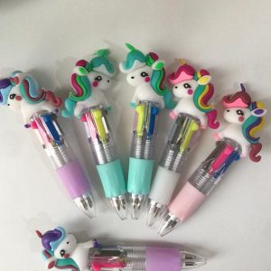 خودکار 4 رنگ فانتزی کوتاه مدل خارجی دخترانه و پسرانه