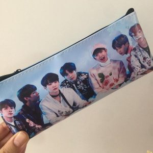 جامدادی شیک بی تی اس کره ای جنس چرمی