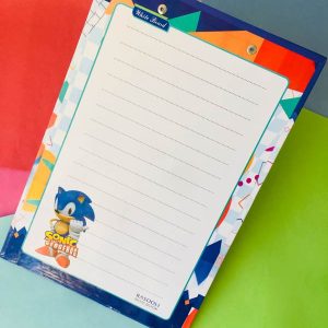 تخته شاسی وایتبردی سایز A4 طرح سونیک