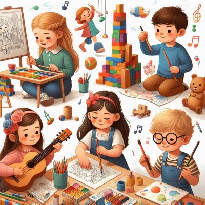 روشهای تقویت خلاقیت در کودکان جهت داشتن فرزندان باهوش و نابغه