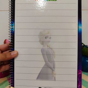 دفتر نقاشی بزرگ السا آنا با جلد پشت وایبردی