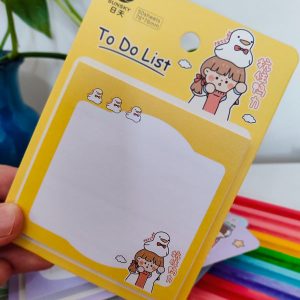 کاغذ یادداشت چسب دار فانتزی طرح دخترانه و مدل دکتر