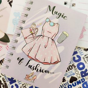 دفتر یادداشت روزانه دخترونه لاکچری