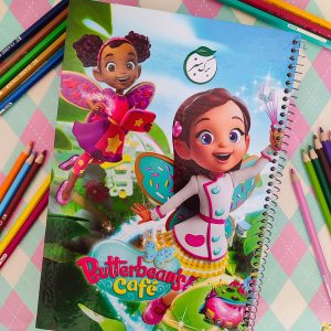 دفتر نقاشی بزرگ فانتزی دخترانه