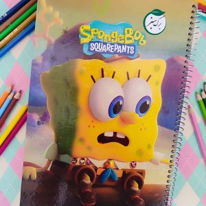 دفتر نقاشی باب اسفنجی سایز بزرگ رحلی