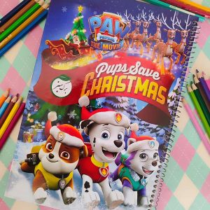 دفتر نقاشی فانتزی طرح سگهای نگهبان سایز بزرگ