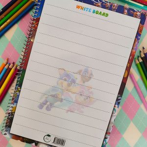 دفتر نقاشی پسرانه طرح paw patrol سایز رحلی