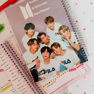 دفتر پلنر تحصیلی مدل BTS مخصوص برنامه ریزی درسی