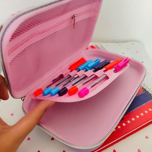 جامدادی دخترانه سایز بزرگ طرح کفشدوزکی