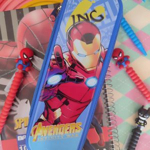 جامدادی پسرانه شیک طرح Iron Man جنس فایبرگلس