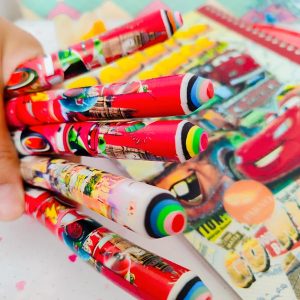 پاک کن مدادی پسرانه طرح ماشین ها