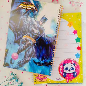 دفتر مشق حاشیه دار طرح پسرانه BATMAN