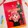 دفتر نقاشی فانتزی طرح Spy Family