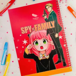 دفتر نقاشی فانتزی طرح Spy Family