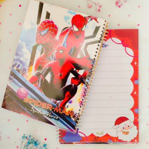 دفتر حاشیه دار طرح Spider Man