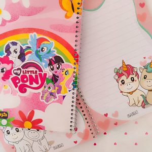 دفتر حاشیه دار طرح My Little Pony