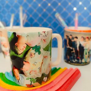 ماگ سرامیکی BTS مدل آهنگ Life Goes On