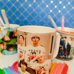 عکس لیوان فانتزی طرح BTS