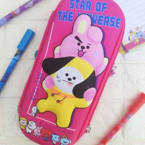 عکس جامدادی BT21 رنگ قرمز