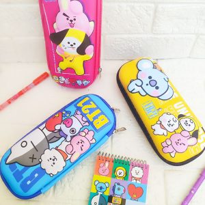 عکس جامدادی دخترانه و پسرانه طرح BT21