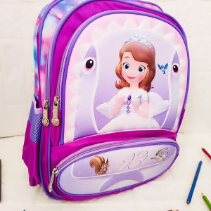 عکس کوله پشتی خارجی دانش آموزی - چهار زیپ و جادار