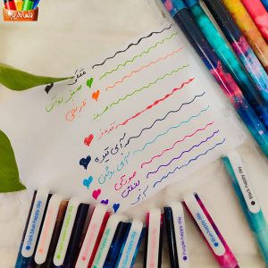 عکس روان نویس ده رنگ happy day