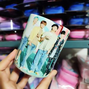 ماگ سرامیکی BTS مدل آهنگ Boy With Luv