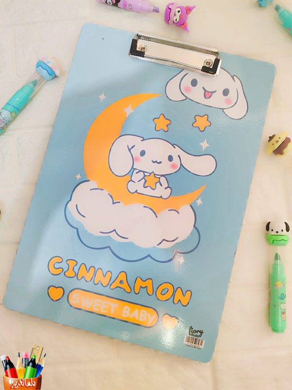 تخته شاسی فانتزی A4 طرح سینامونرول عکس تخته شاسی فانتزی A4 طرح سینامونرول