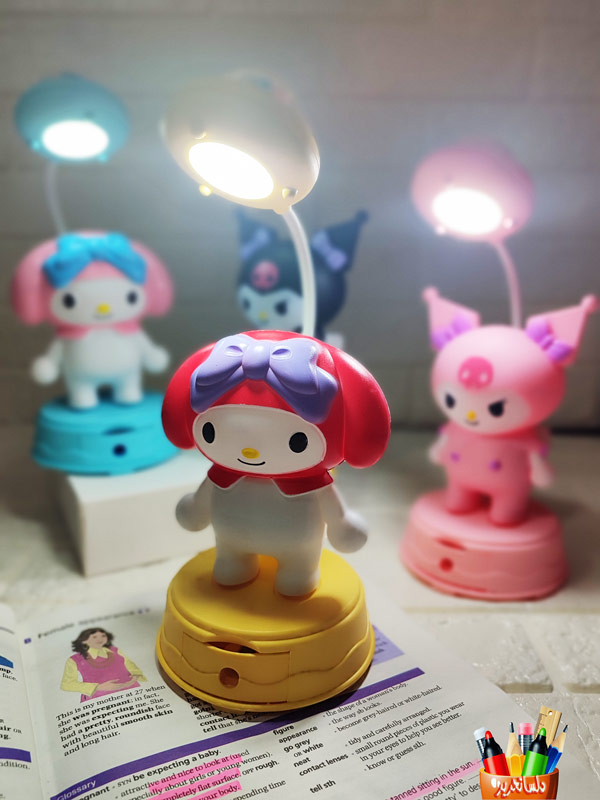 چراغ مطالعه فانتزی طرح ملودی عکس چراغ مطالعه فانتزی طرح ملودی