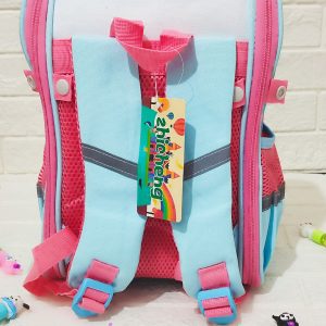 بند قابل تنظیم و پشتی طبی کوله پشتی دانش‌آموزی طرح فیل