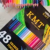 مداد رنگی 48 رنگ برند KMT مناسب کودکان با استعداد نقاشی
